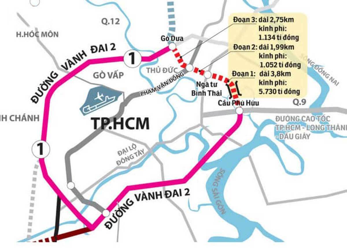 Dự án Đường Vành Đai 2 Thành Phố Hồ Chí Minh