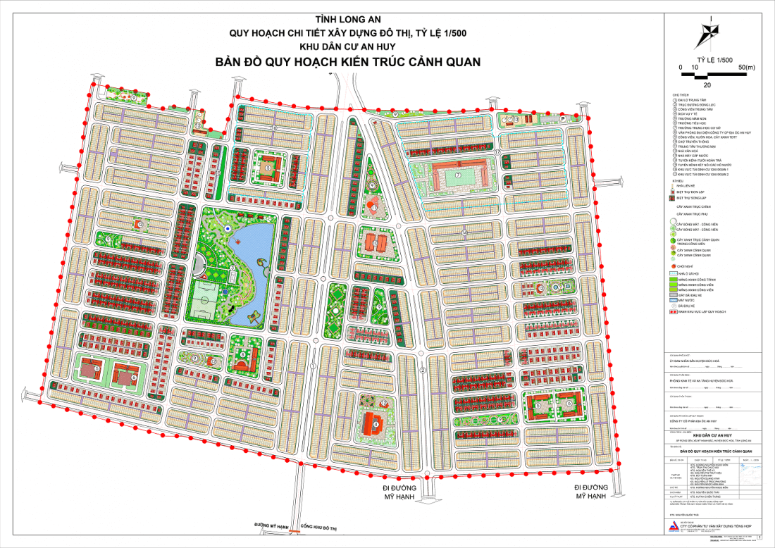 Mặt bằng Dự án An Huy